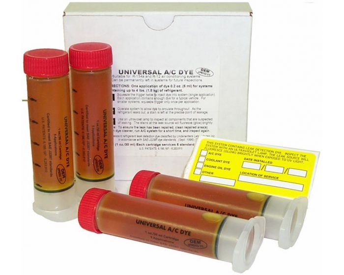 Additif-détecteur-de-fuites-climatiseur-Universal-A/C-Dye