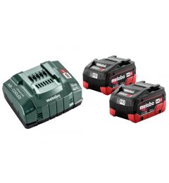 Kit-de-base-batterie-2-x-5,5-Ah-+-chargeur